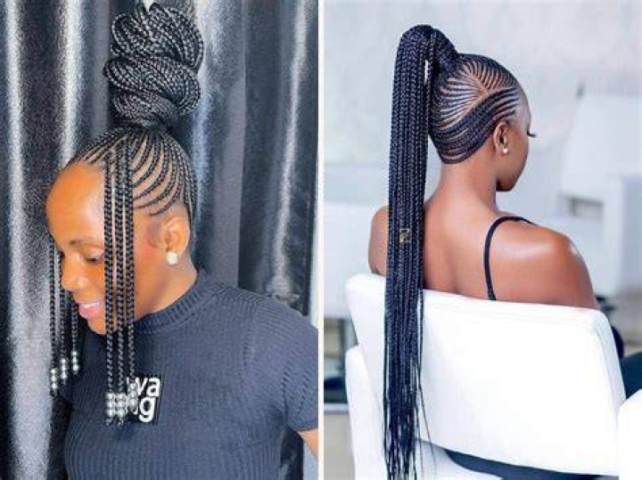 20 Best Cornrow Braid Hairstyles for Women in 2020 styles 2d