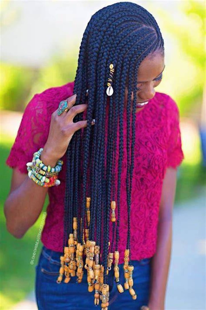 20+ Cornrows with Beads for Adults New Natural Hairstyles Blonde Box