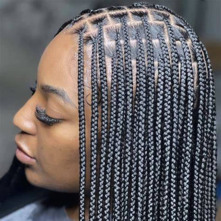 25 Most Beautiful Knotless Box Braid Styles Trending Now ThriveNaija