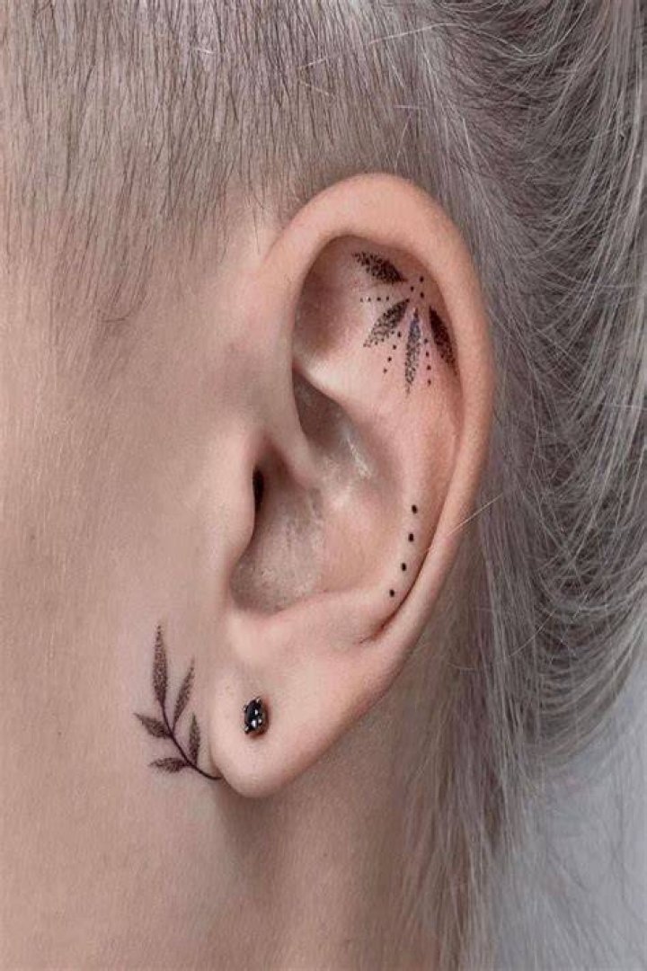 7 Most Beautiful Ear Tattoos
