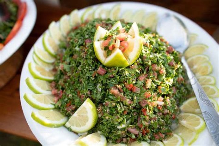 a traditional lebanese pantry