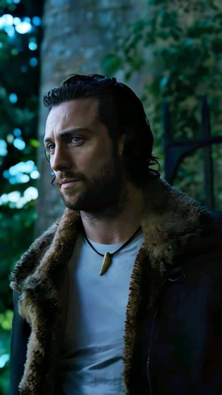 Aaron Taylor-Johnson as Kraven the Hunter in official poster from the movie.
