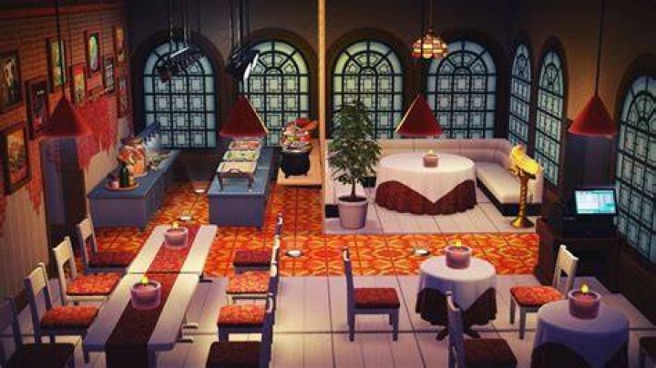 ACNH HHP Restaurant from Nintendo Direct