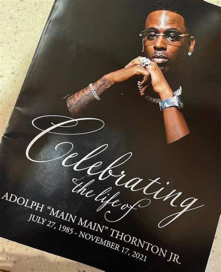 Adolph Robert Thornton, Jr. aka Rapper Young Dolph, age 36