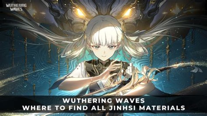 All Jinhsi materials in Wuthering Waves big new 5star ONE Esports