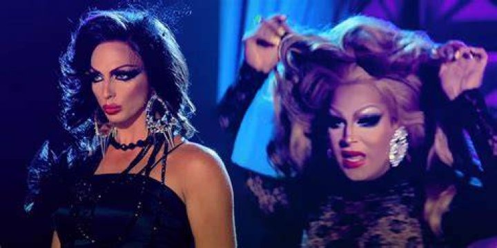 Alyssa Edwards and Tatianna on All Stars 2 onstage