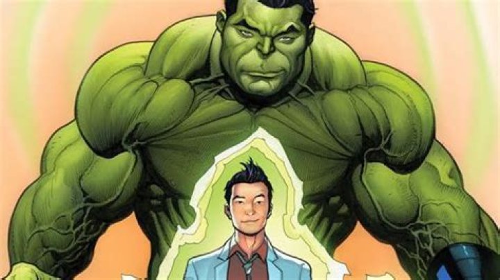 Amadeus Cho turning into Hulk.