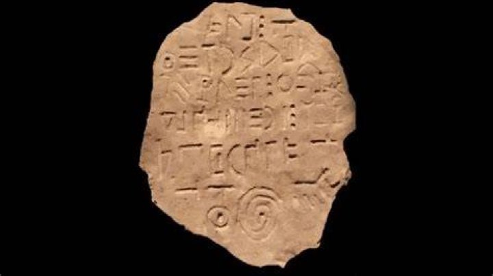 An ancient stone tablet found in the sky in&nbsp;The Legend of Zelda: Tears of the Kingdom&nbsp;as part of the 