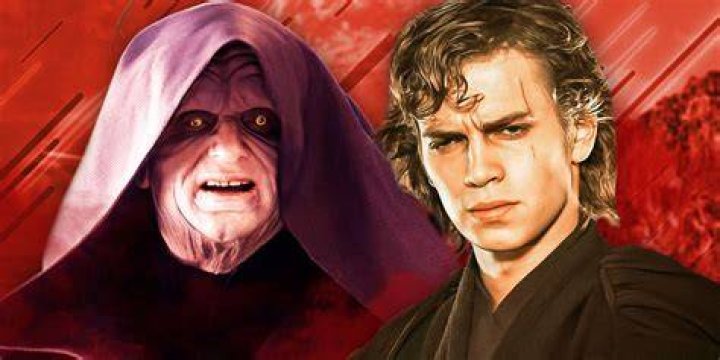 Anakin and Palpatine in Revenge of the Sith