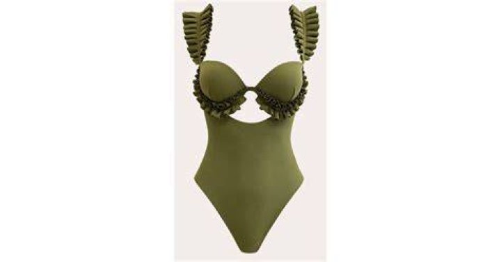 Andrea Iyamah Rora Cutout One-Piece Swimsuit. swimsuits for small busts