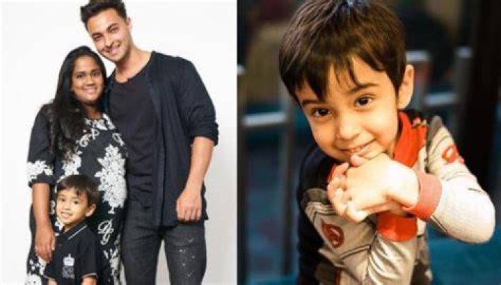 Arpita Khan Sharma, Ahil Sharma, Aayush Sharma