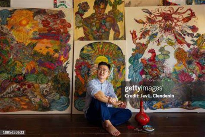 ARTIST WK and his YUMO Jotoys
