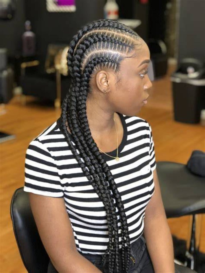 Attractive 8 Feed in Braids Ponytail for Women New Natural Hairstyles