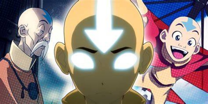 Avatar the Last Airbender Aang and Korra in The Legend of Korra