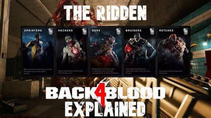Back 4 Blood Every Ridden Zombie Type Power