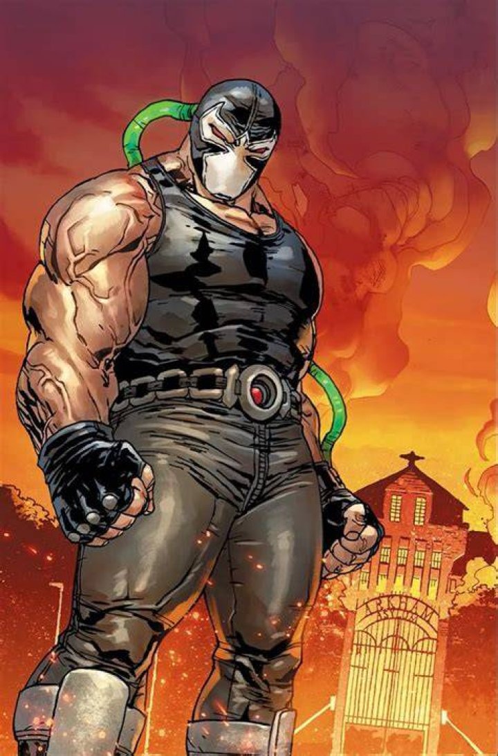 Bane Arkham Comic Artwork