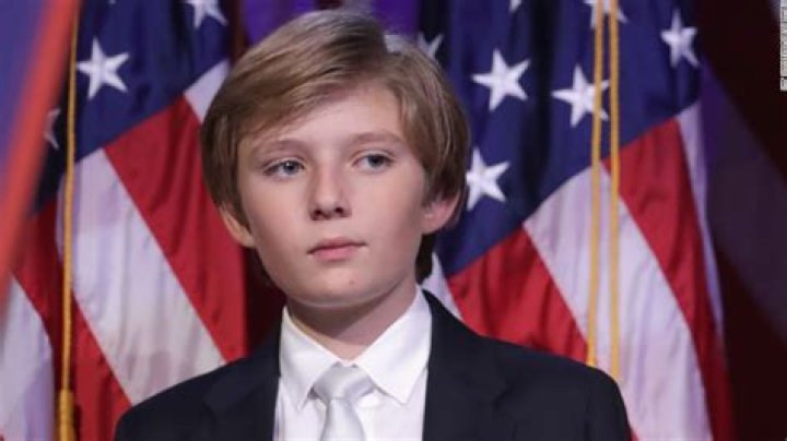 Barron Trump tweet'i &uuml;nl&uuml; metin yazarını zor durumda bıraktı BBC News