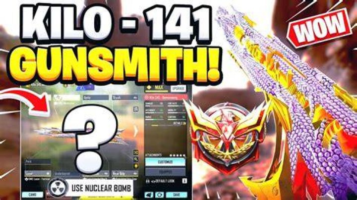 best kilo 141 gunsmith class set cod mobile season 7