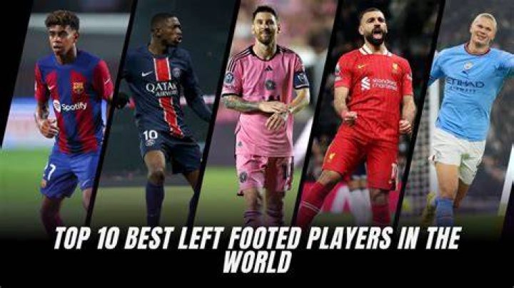 best left footed soccer players