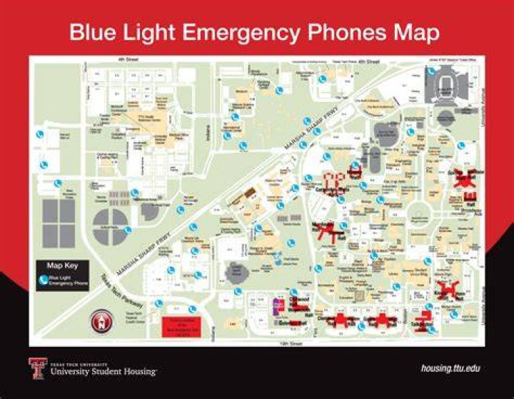 Blue Phones Map