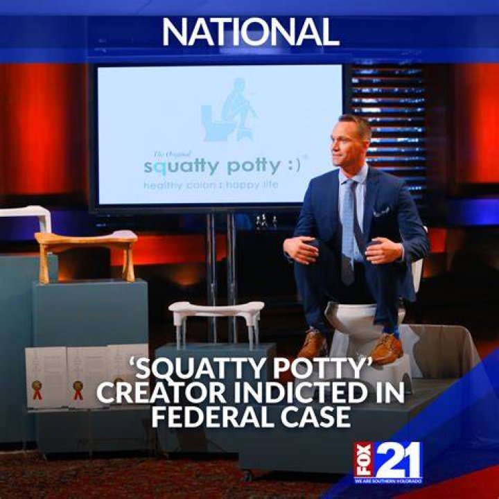 Bobby Edwards pitching Squatty Potty to the Sharks