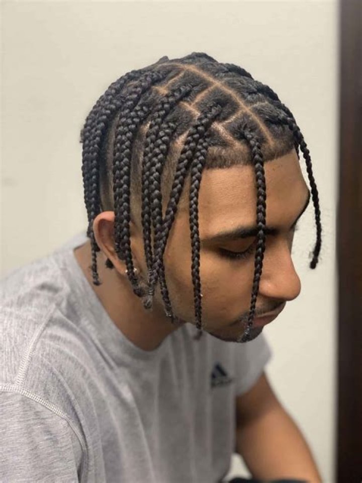 Box Braids Hairstyle For Men