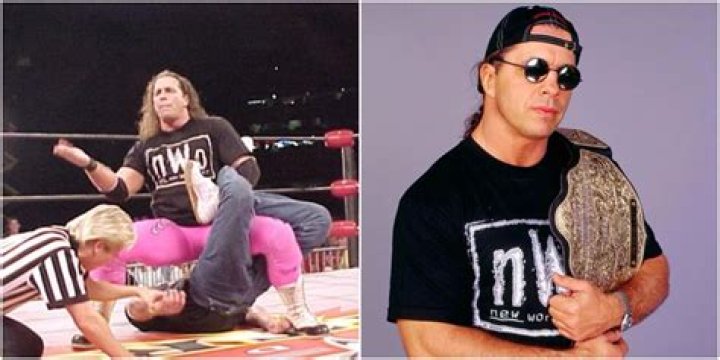 Bret Hart with the nWo B Team.&nbsp;