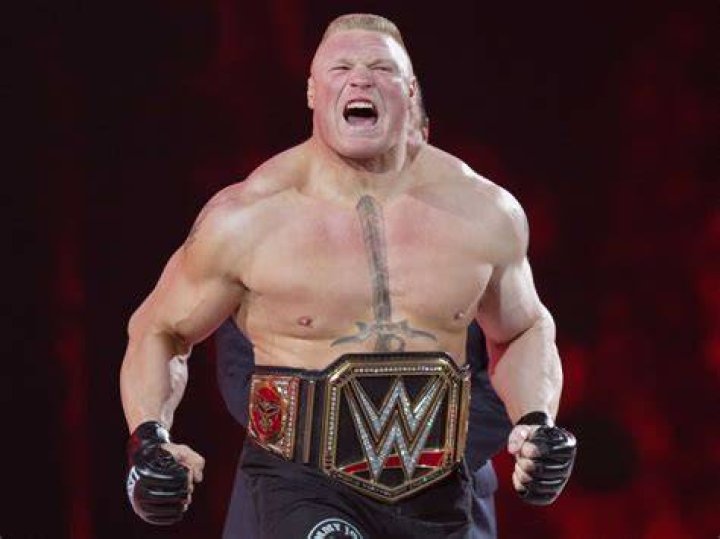 Brock Lesnar WWE Champion Elimination Chamber 2022 Cropped