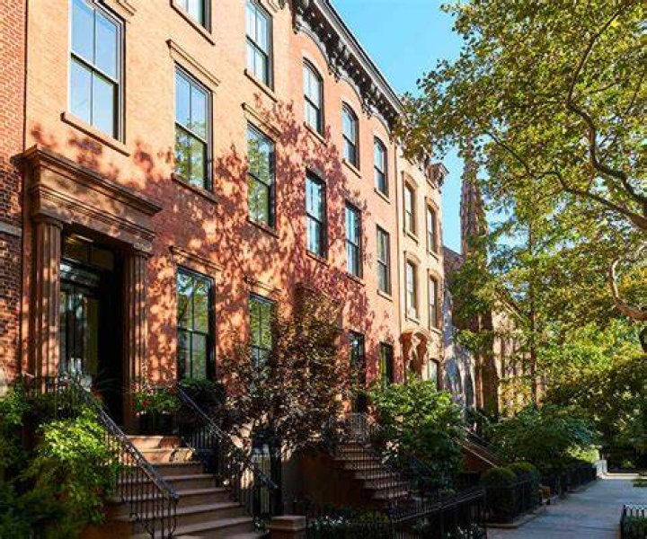 Brooklyn Heights townhouses