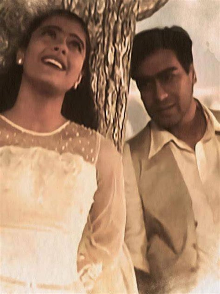 BTS stills from Dil Kya Kare featuring Kajol and Ajay Devgn are proof of their blooming love
