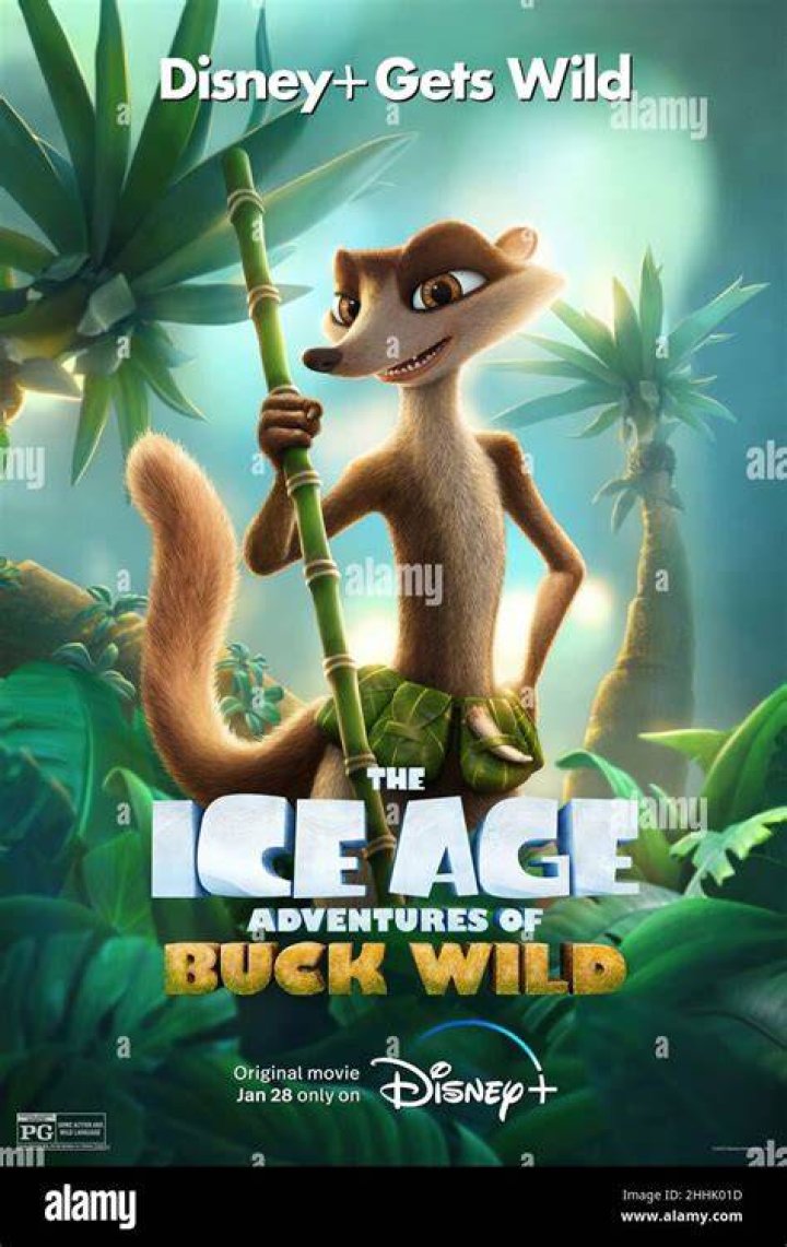 Buck and Zee in Ice Age Adventures of Buck Wild