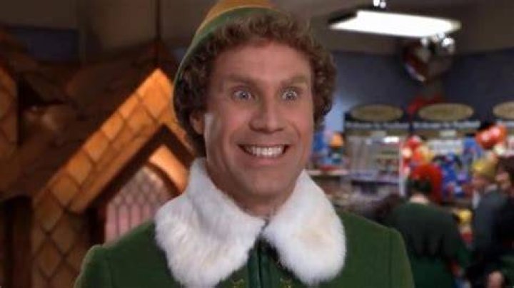Buddy smiling in Elf