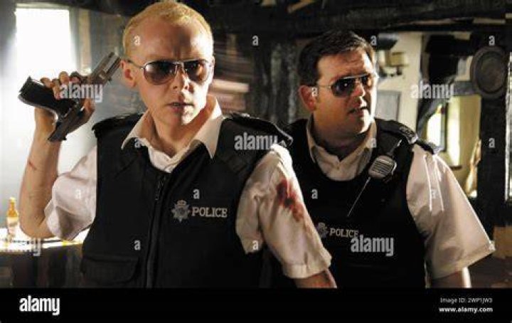 Butterman talking to Angel in Hot Fuzz