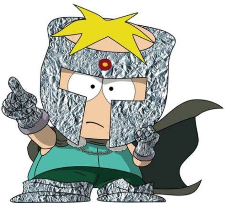 Butters as Victor Chaos pointing to a chart in front of a group of people in South Park: Post Covid 2.