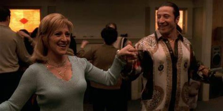 Carmela and Furio in The Sopranos dancing
