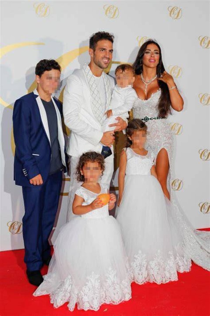 Cesc Fabregas and Daniella Semaan