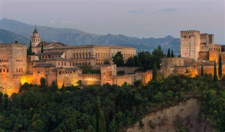 Charles V Castle in Granada, Spain