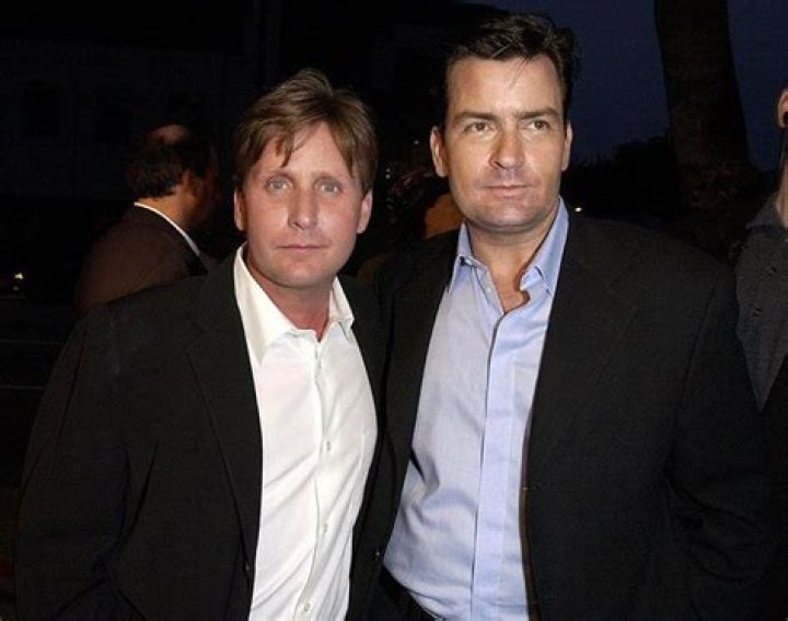 Charlie Sheen and his brother Emilio Estevez | Image: Pinterest