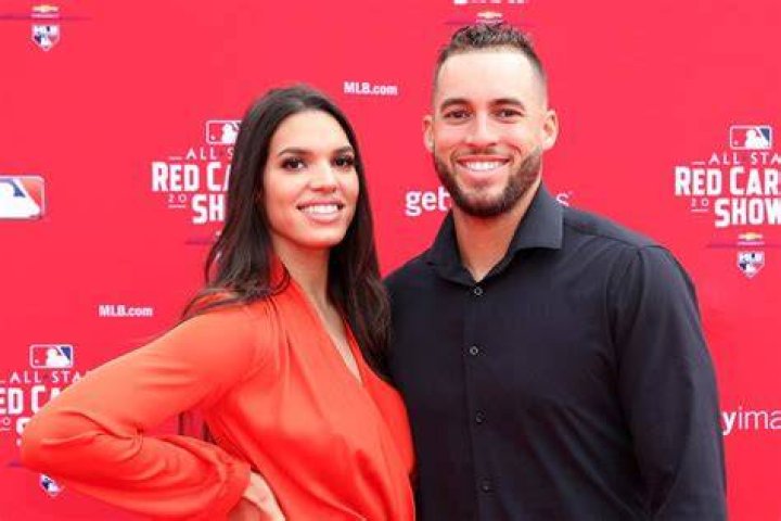Charlise Castro and George Springer's wedding