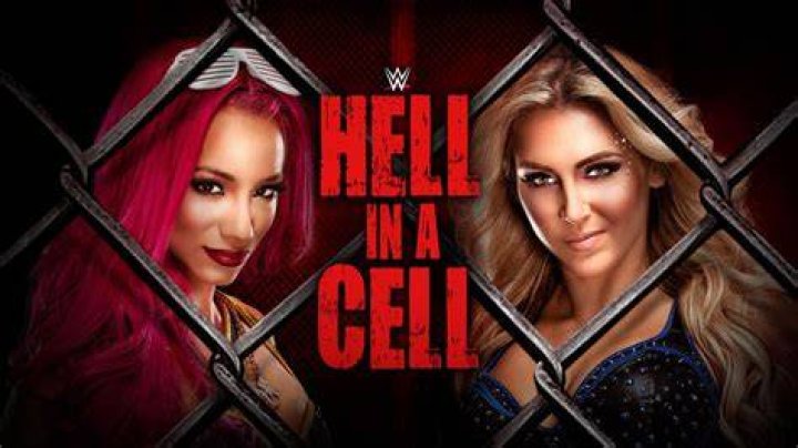 Charlotte v Sasha Banks Hell in a Cell 2016 Cropped