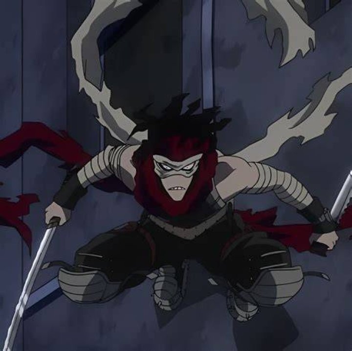 Chizome Akaguro leaps into the air