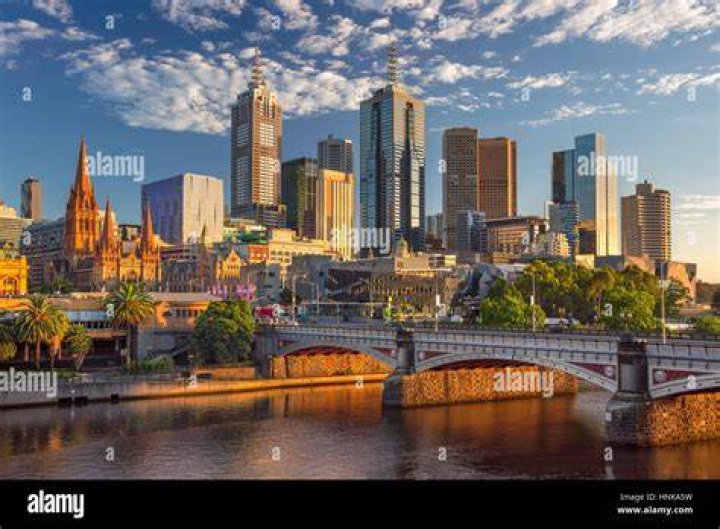 Cityscape of Melbourne, Australia