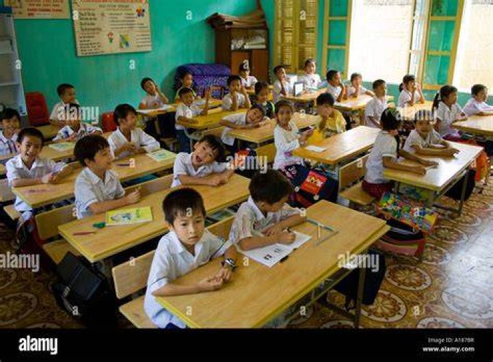 classroom in vietnam