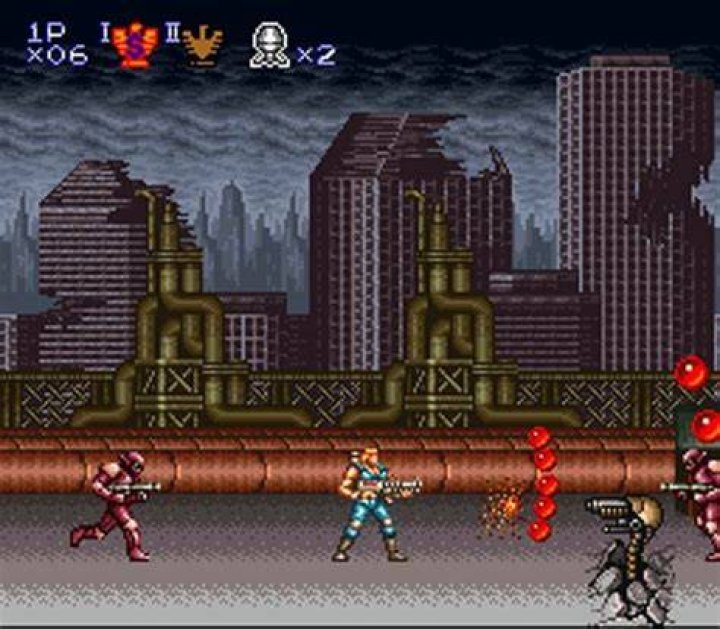 Contra III is one of the best looking 16-Bit games ever