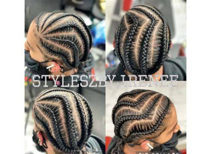 Coolest Zig Zag Cornrows to Flaunt Your Creativity Cool Men's Hair