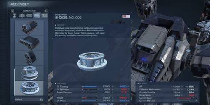 Coral Generators Armored Core VI 