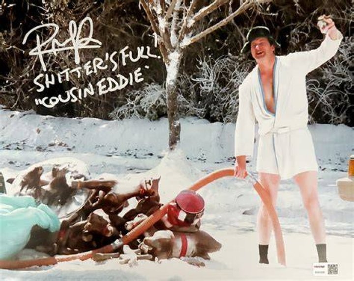 Cousi Eddie (Randy Quaid) making a ridiculous face in National Lampoon's Christmas Vacation