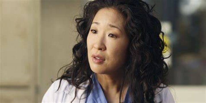 Cristina Yang on a hospital ward in Grey's Anatomy