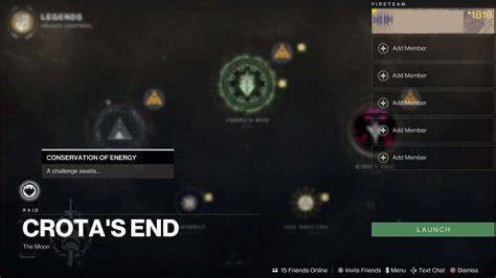 Crota&rsquo;s End Raid Pin - Complete the Crota's End raid by 9:59 AM PT on November 28, 2023.