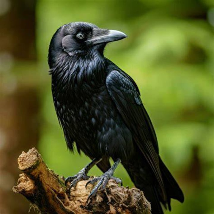 crow in the wild